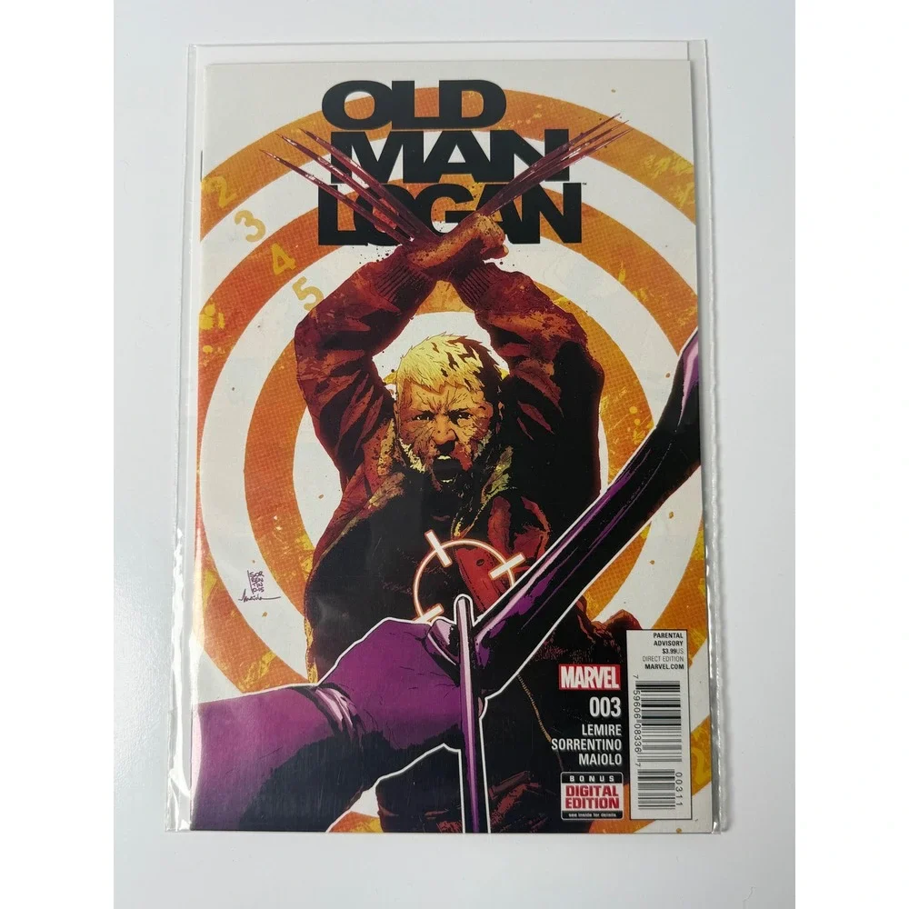 Old Man Logan 3 Marvel Comics 2016 Jeff Lemire Andrea Sorrentino Wolverine X-Men